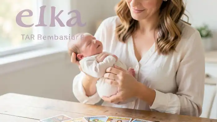 Таро расклад «елочка» на кормление грудью – символический образ мамы и ребёнка