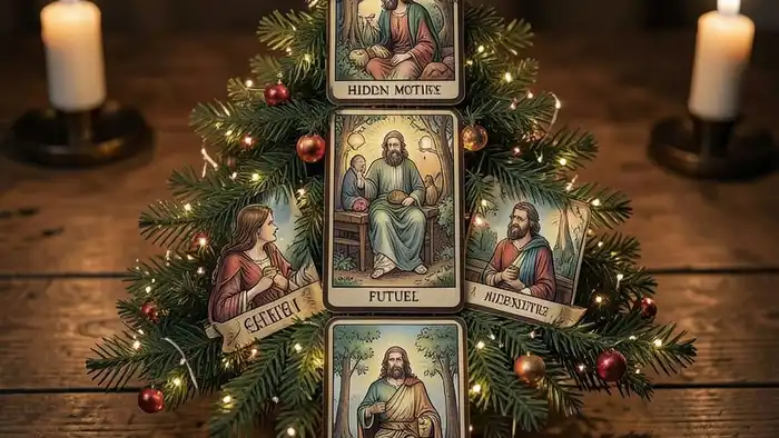 Расклад Таро «елочка» на жадность партнёра – визуальная схема