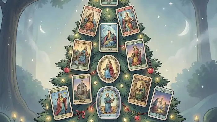 Расклад Таро «елочка» на продуктивность – визуальная карта продуктивности