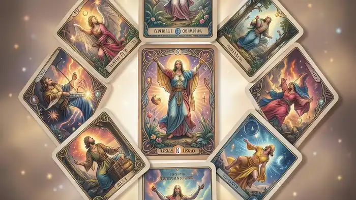 Расклад Таро «гексаграмма» на наркозависимость – визуальная схема