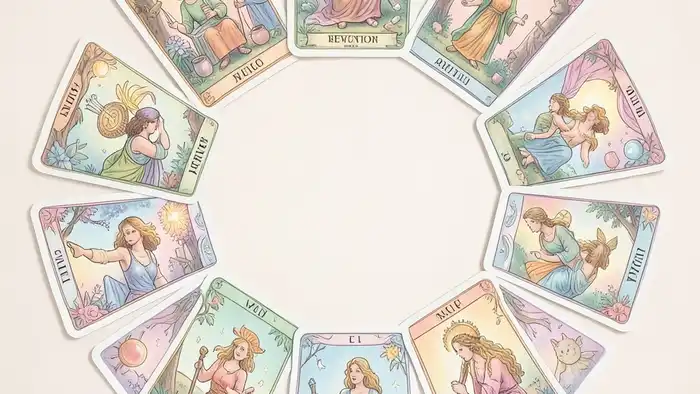 Расклад Таро годовой на 12 месяцев на наркозависимость – визуальная схема