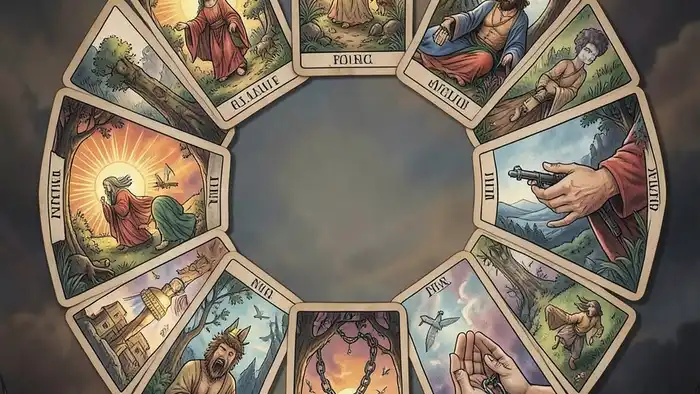 годовой расклад Таро на 12 месяцев изображение