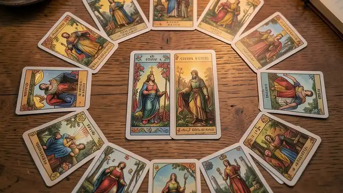 Расклад Таро годовой на 12 месяцев для пассивного дохода от бизнеса