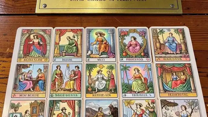 Расклад Таро годовой на 12 месяцев на пенсию досрочно изображение