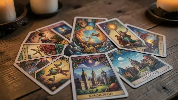 Расклад Таро «хоровод» на карьеру за границей – карта с символикой путешествия и успеха