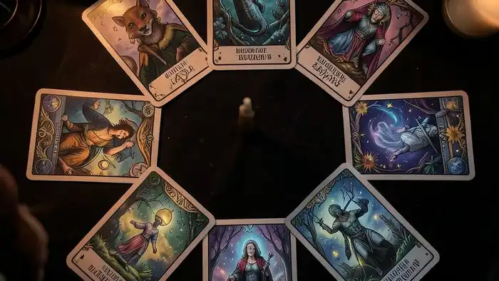 Расклад Таро «хоровод» на кражу — символика раскрытия тайны