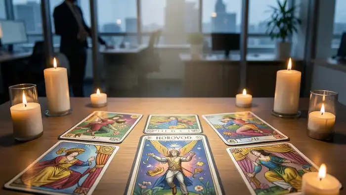Расклад Таро «хоровод» на начальника – изображение