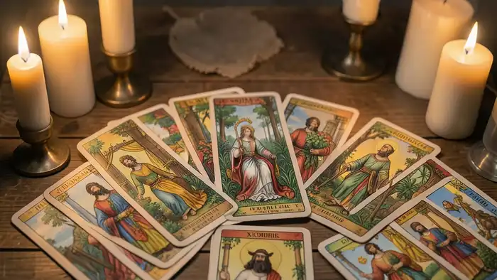 Расклад Таро «Хоровод» на тоску по человеку