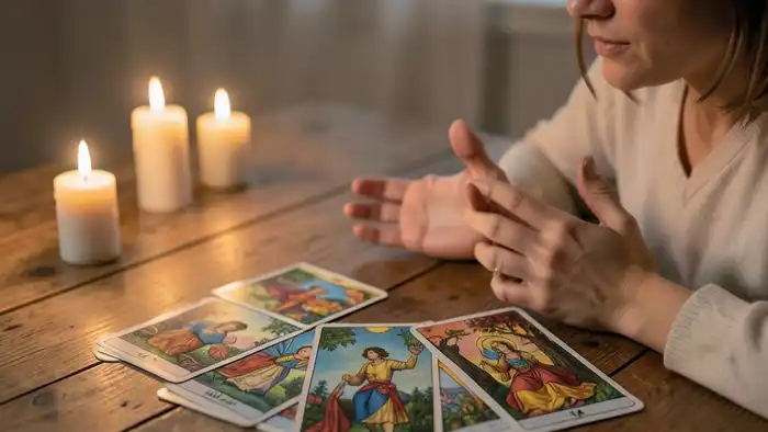 расклад таро и дыхательные практики изображение
