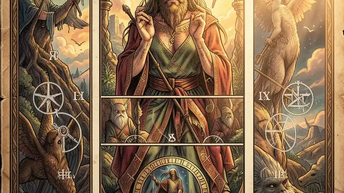 расклад таро и гештальт изображение расклада