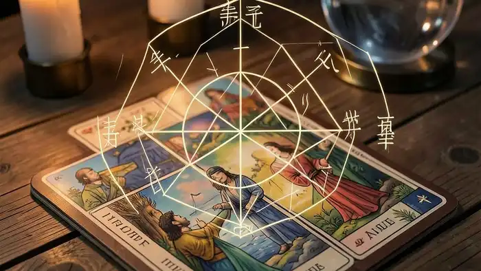 расклад таро и И Цзин – визуальное объединение карт Таро и гексаграмм И Цзина