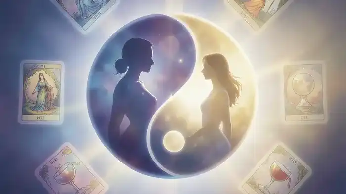 Расклад Таро Инь-Ян на отношения с падчерицей — символическое изображение дуальности и гармонии в семье с элементами карт Таро