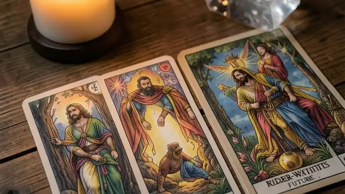 Расклад Таро «карта дня» на будущего мужа – карта, свеча, кристалл
