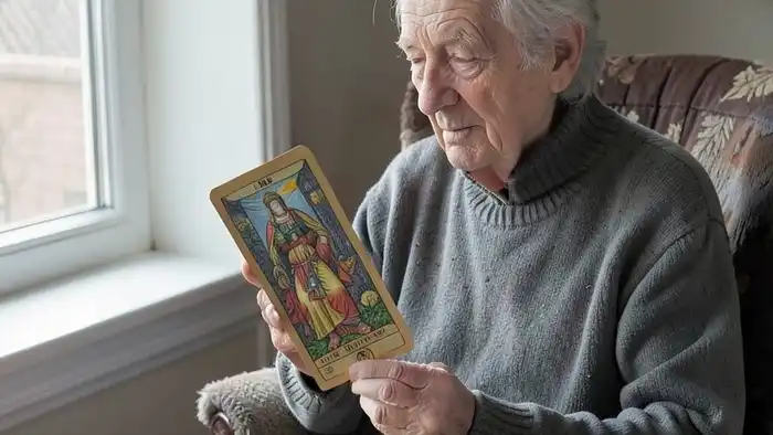 Расклад Таро "карта дня" на дедушку — тихий ритуал для поддержки пожилого человека