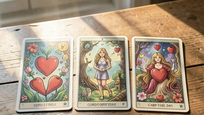 Расклад Таро «карта дня» на совместимость – визуальное изображение