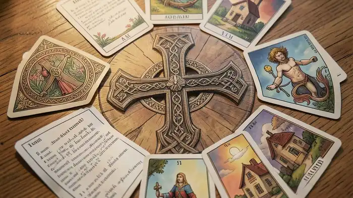 Расклад Таро кельтский крест на разделение имущества