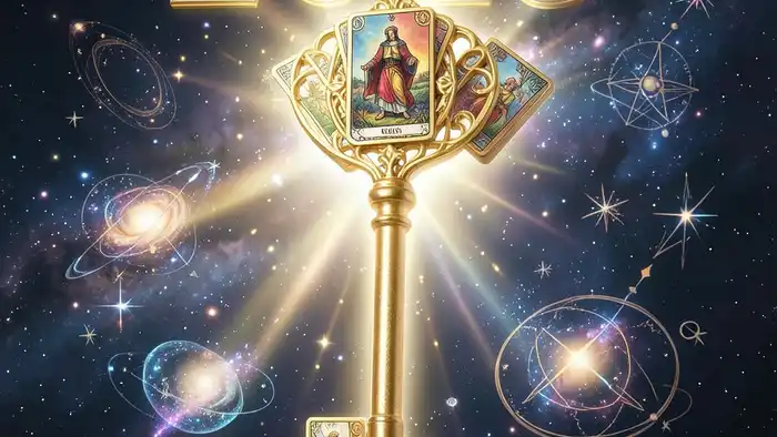 Расклад Таро «ключ» на 2025 год — изображение ключа из карт Таро