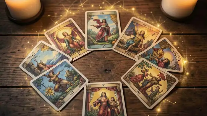 ключ Таро расклад на булимию, карты в виде ключа, финансовый поток