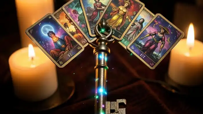 ключ Таро расклад удача изображение