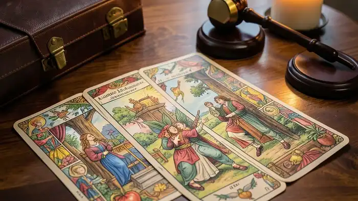 Расклад Таро «колесо баланса жизни» на адвоката – изображе��ие