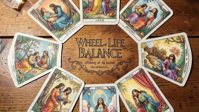 Расклад Таро «колесо баланса жизни» на наследство от родственника