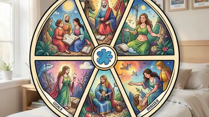 Расклад Таро «колесо баланса жизни» – визуальная схема для подростков