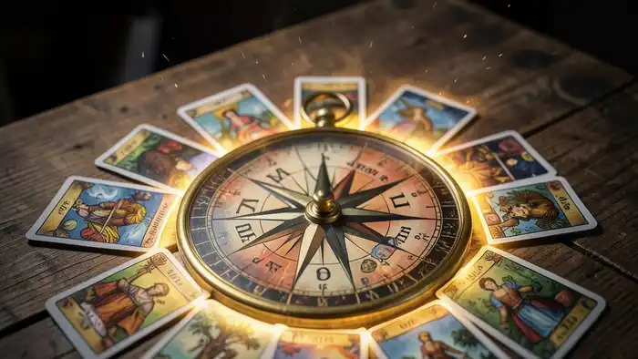 Расклад Таро «компас» на пассивный доход – визуальная карта финансового пути