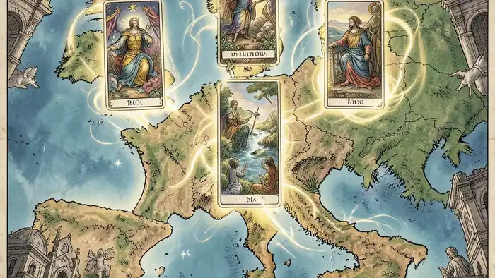 Расклад Таро «корона» на Европу изображение