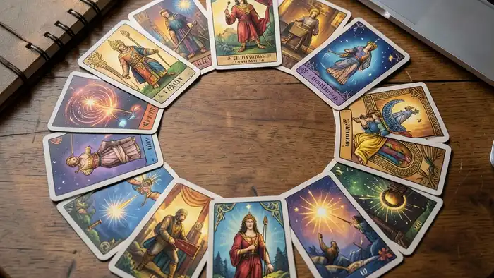 Расклад Таро «круг» на бизнес – визуальное представление