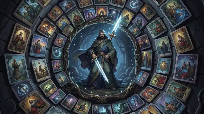 Расклад Таро лабиринт на буллинг изображение