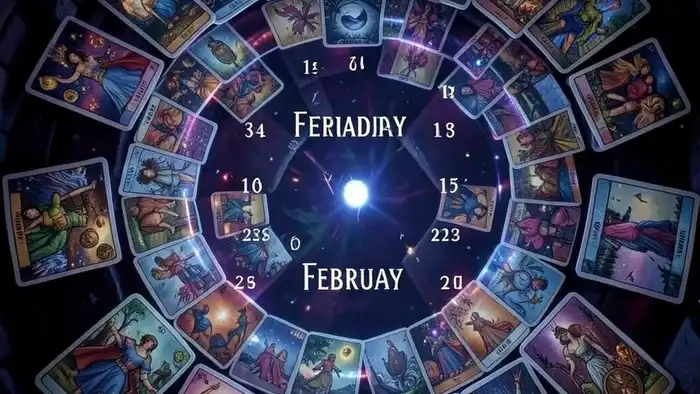 Расклад Таро «лабиринт» на февраль – изображение лабиринта из карт Таро