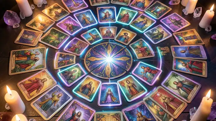 Расклад Таро лабиринт защита изображение