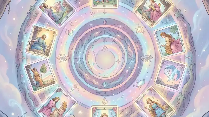 Расклад Таро «лабиринт» на выздоровление – визуальная схема