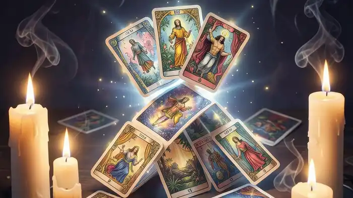 Расклад Таро лента Мёбиуса на благословение изображение