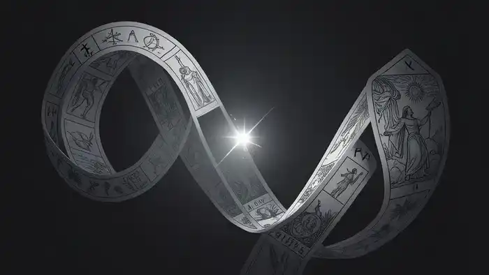 Расклад Таро Лента Мёбиуса — схема из карт, образующих символ бесконечности с точкой трансформации