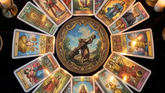 Расклад Таро «мандала» на бедность – визуальная мандала из карт