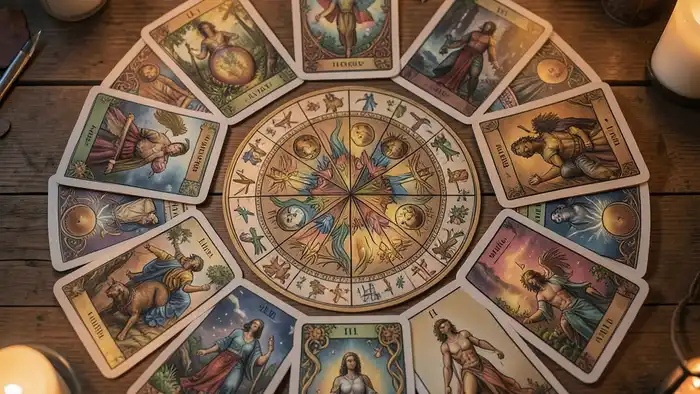 Расклад Таро мандала на пассивный доход от бизнеса