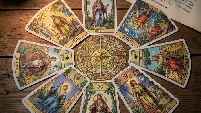 Расклад Таро «мандала» на судебный иск о деньгах