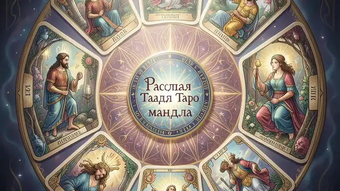 Расклад Таро мандала – визуальная схема из девяти карт