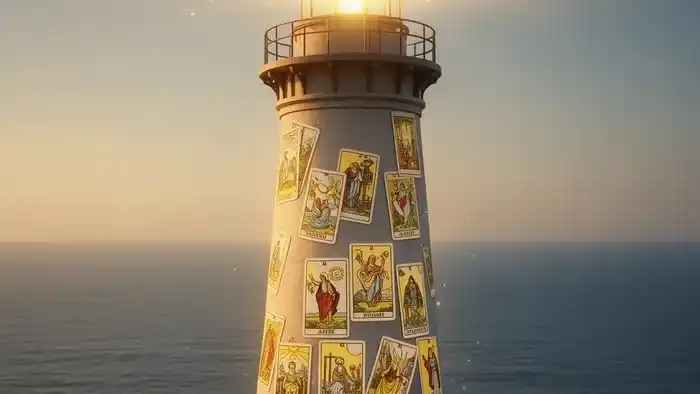 Расклад Таро «маяк» на профессиональный рост – символический маяк из карт