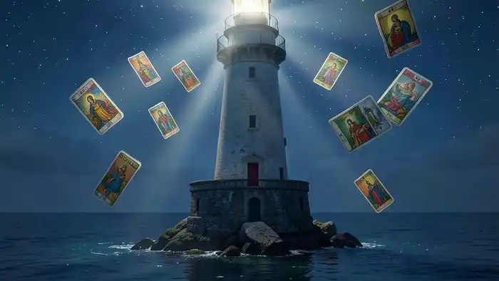 Расклад Таро «маяк» – символический маяк и карты, указывающие путь к второму источнику дохода