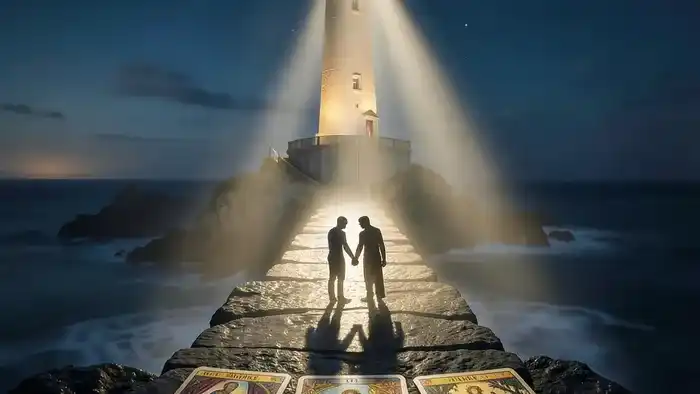 Расклад Таро «Маяк» на зачатие — схема из семи карт в форме маяка, освещающего путь к родительству