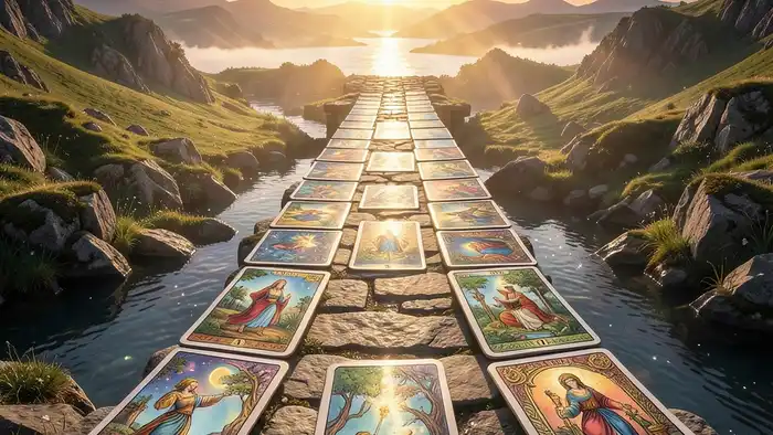 Расклад Таро «мост» на чудо – визуальный образ моста из карт