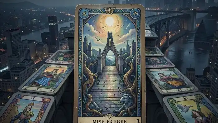 Расклад Таро «мост» на ипотеку одобрят ли — изображение моста из карт