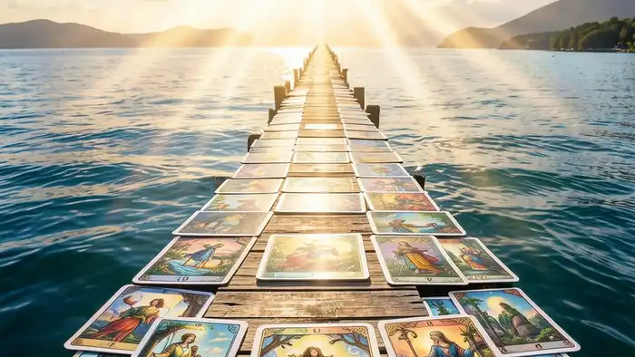Таро «мост» на отпуск – символический мост из карт