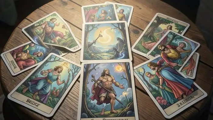 Расклад Таро «мост» на перфекционизм – изображение расклада