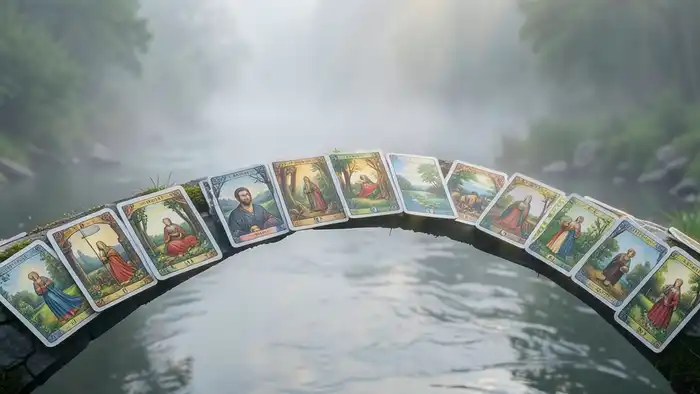 Расклад Таро «мост» на стресс – визуальная метафора моста из карт