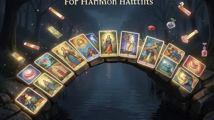 Расклад Таро «мост» на вредные привычки — символический мост из карт