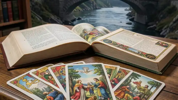 Расклад Таро «мост» на защиту диссертации – символический мост