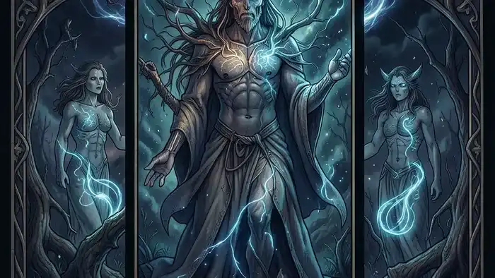 Расклад Таро на нервную систему — диагностика стресса с помощью карт на фоне символической нейронной сети